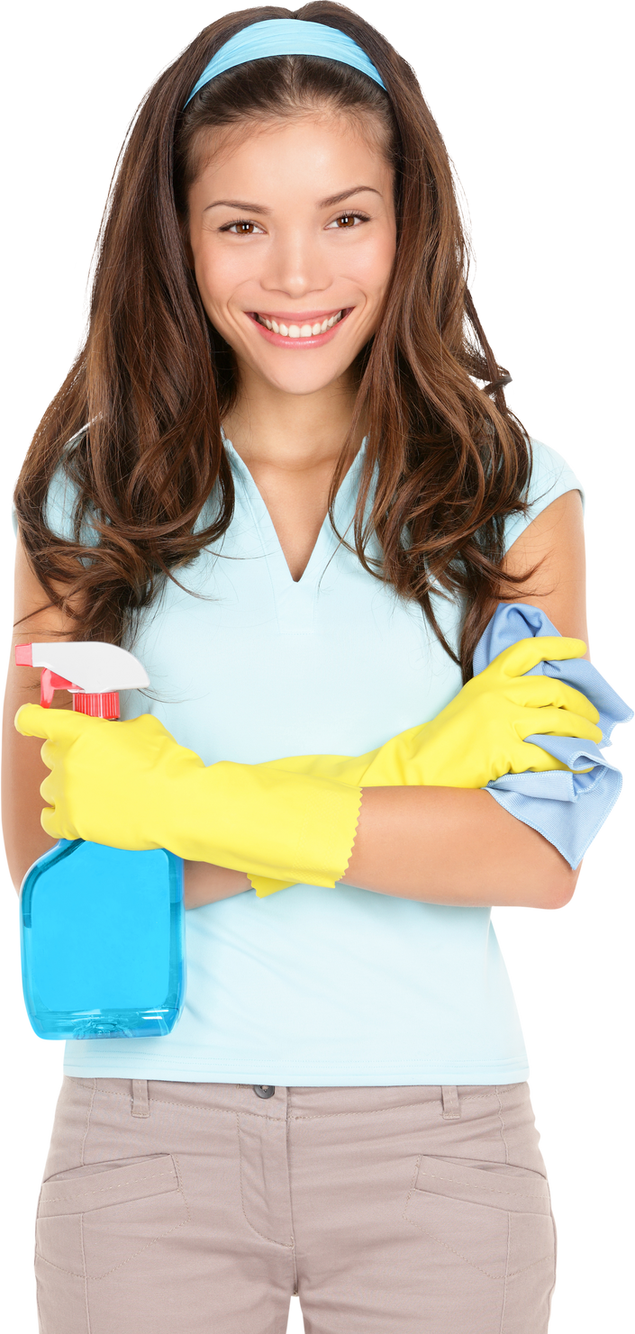 Spring Cleaning Woman